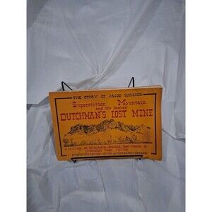 Jacob Walzer Superstition Mountain & Dutchman's Lost Mine Signed Barney Bernard